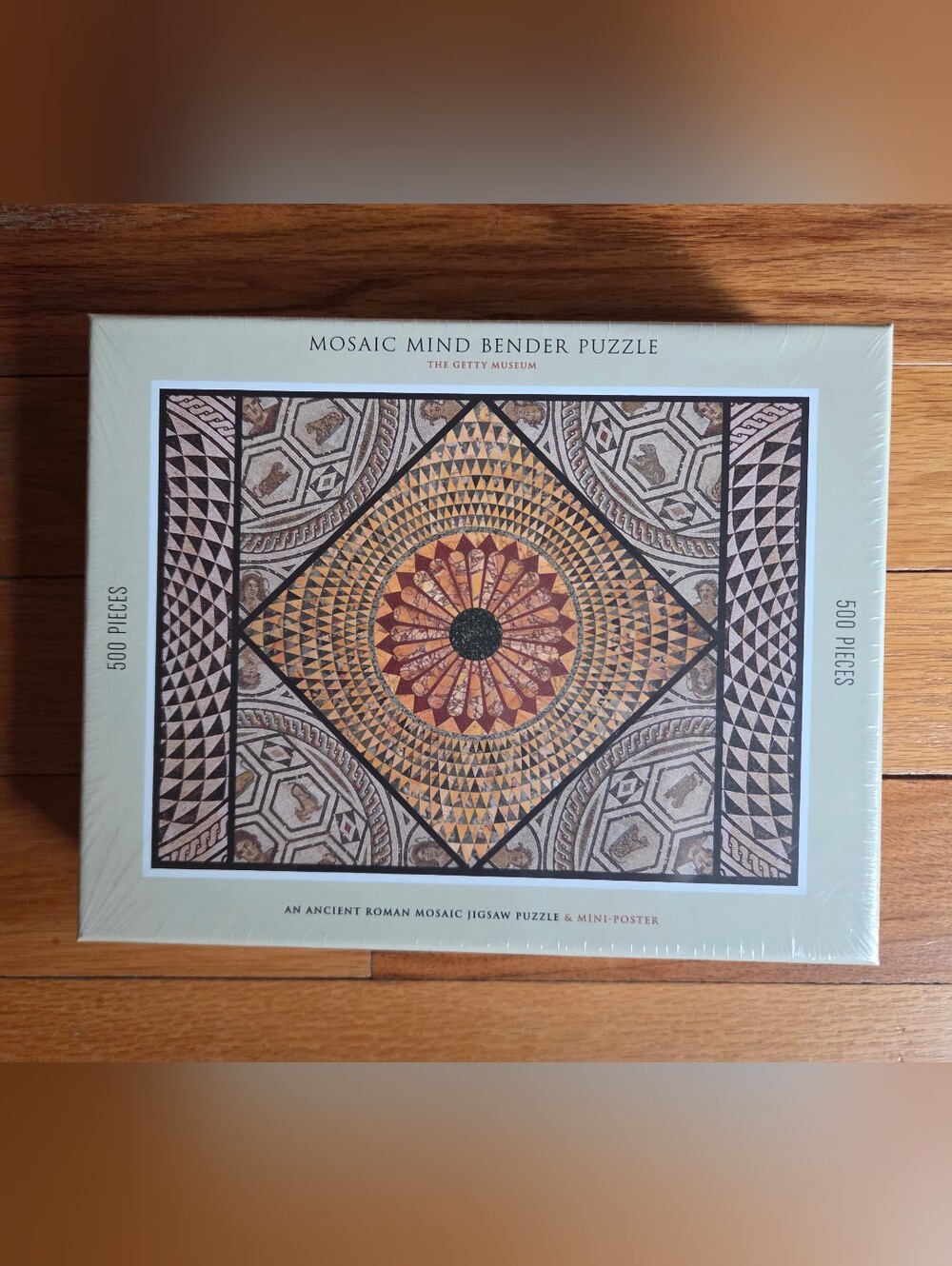 Mosaic Mind Bender Puzzle  New In Plastic Wrap 500 Piece